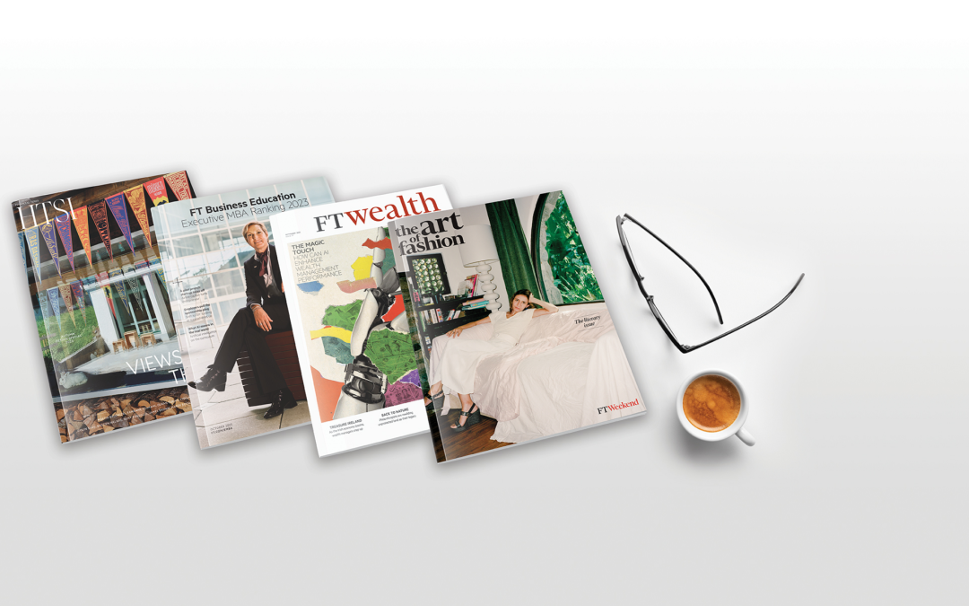 Le Financial Times choisit Roularta Printing comme partenaire stratégique.