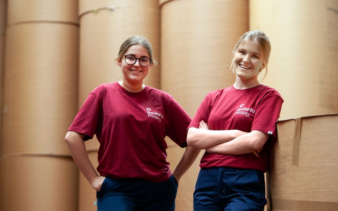 Girl power bij Roularta Printing